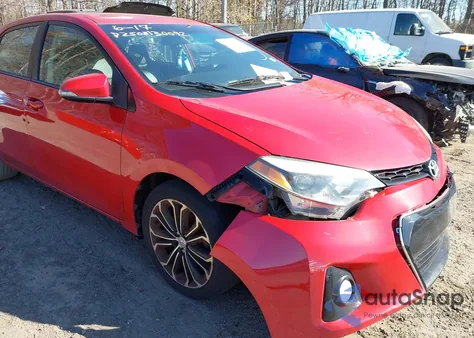 2015 Toyota Corolla S Plus from USA, damaged, VIN 2T1BURHEXFC230466